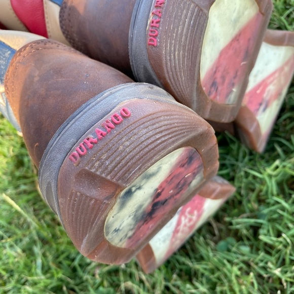 Durango Rebel Patriotic Western Boots Size 9EE - Picture 8 of 10